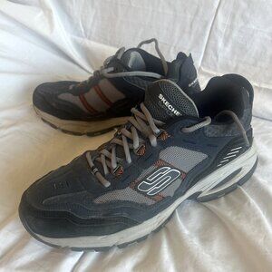 Skechers Sport Men's Running Athletic Shoes Size 10 Gray Blue